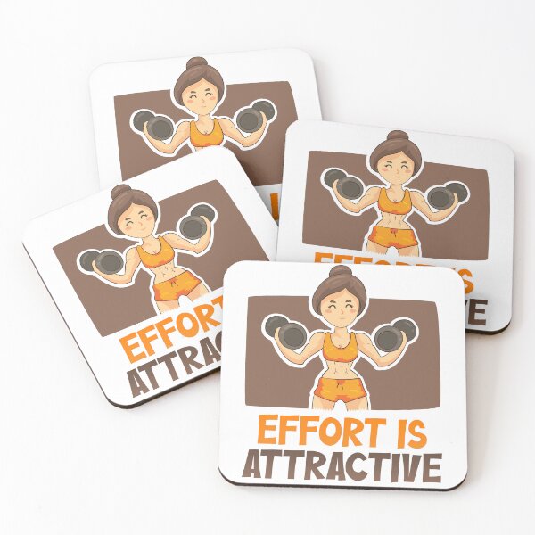 Item preview, Effort is Attractive designed and sold by lunacarter.