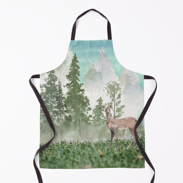 Item preview, Forest Deer Mountains Nature Wilderness designed and sold by Sagittarius-Lin.