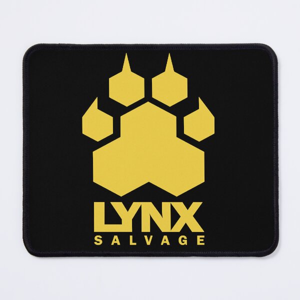 Item preview, LYNX Salvage Corp Yellow Logo - Shipbreaker Hardspace Essential T-Shirt designed and sold by GinaSimpson.