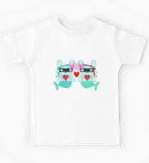 Mermaids in love Kids Tee