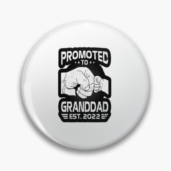 Item preview, Promoted To Granddad Est 2022 designed and sold by MaryMaster.