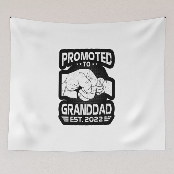 Item preview, Promoted To Granddad Est 2022 designed and sold by MaryMaster.