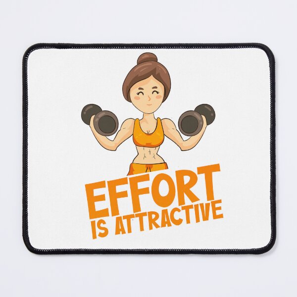 Item preview, Effort is Attractive designed and sold by lunacarter.