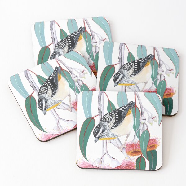 Item preview, Pardalote and Silver Princess Gum designed and sold by PollaPosavec.