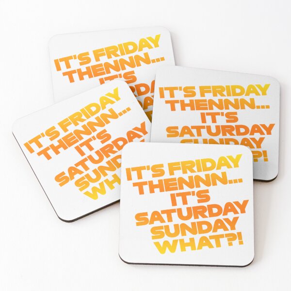 Item preview, It's Friday then It's Saturday Sunday WHAT? - Lando- Limited Edition | Perfect Gift designed and sold by jenniedevo.