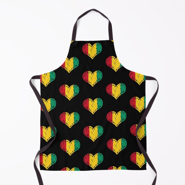 Item preview, Guinea Flag Heart Love designed and sold by rafaeltto.