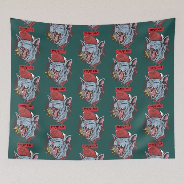 Item preview, Crazy Cat designed and sold by OnayDesignUK.