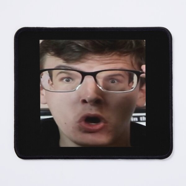 Item preview, Idubbbz Face Blown Up Photographic Print,tshirt designed and sold by OnayDesignUK.