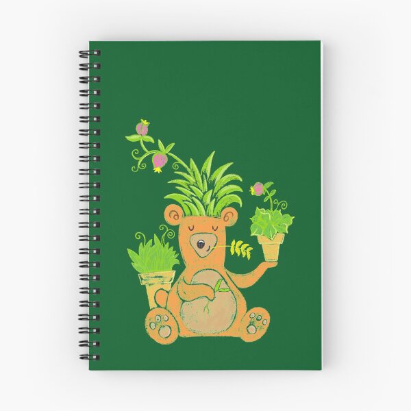Item preview, The gardening bear and his wild hair designed and sold by jasmineberry.