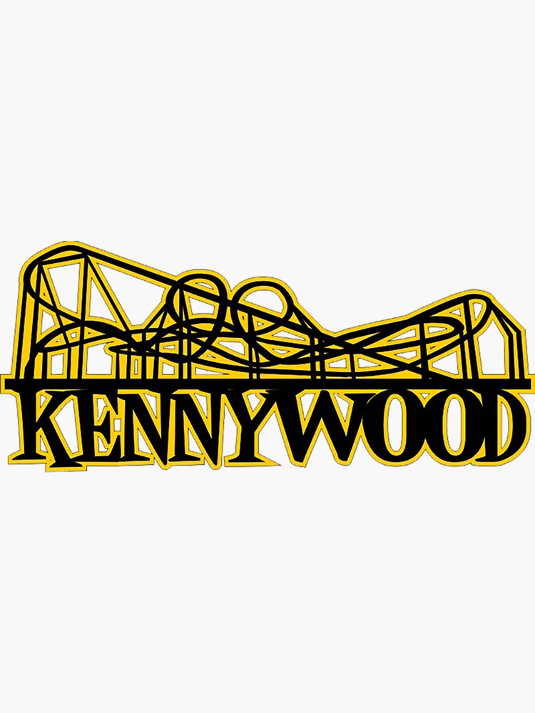 "kennywood park" Sticker for Sale by BrendenRolfson Redbubble