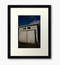 garage Framed Print