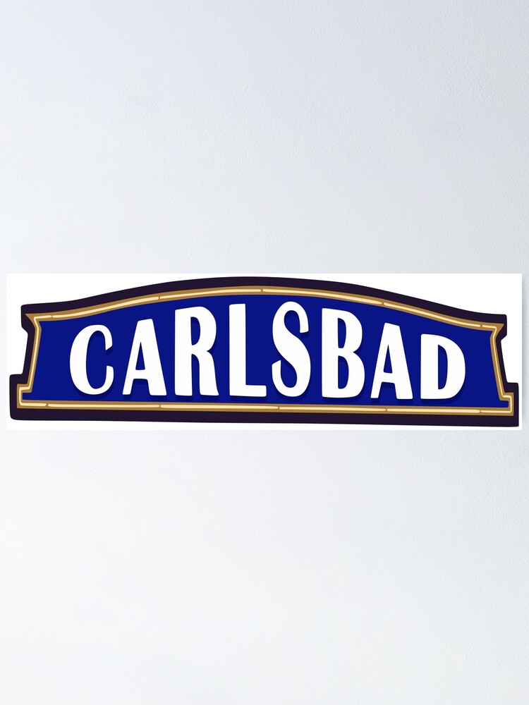 "CarlsBad California " Poster for Sale by emasdai Redbubble