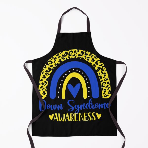 Item preview, Blue Yellow rainbow awsewome Down Syndrome Awareness designed and sold by EmilieWebeEW.