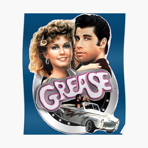 "Grease summer The Musical Grease is the word " Poster for Sale by
