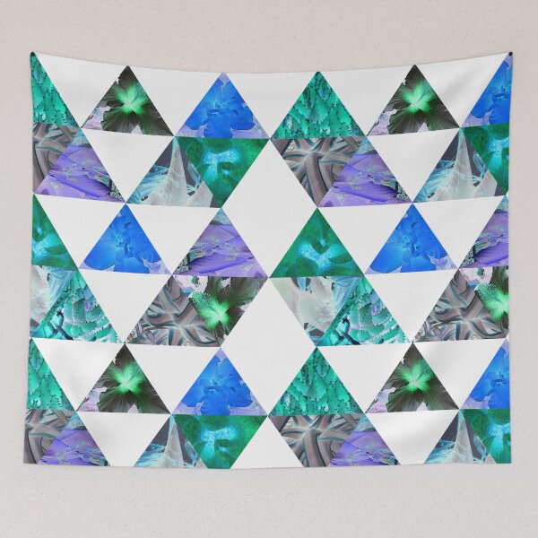 Item preview, Geometric pattern, tropical geometrics designed and sold by Sarah Marsh.