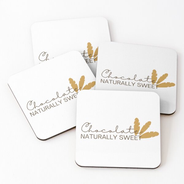 Item preview, Chocolate naturally sweet - Funny chocolate  designed and sold by Happiness-pills.