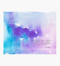 Lost for Words Calendar 2015 - November Photographic Print