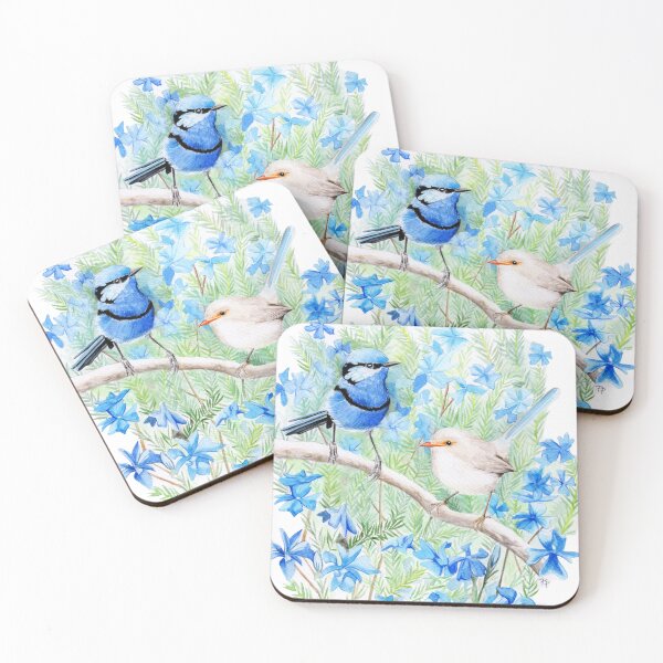 Item preview, Splendid Wren and Leschenaultia 2 designed and sold by PollaPosavec.