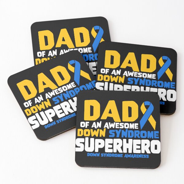 Item preview, Dad Of An Awesome Down Syndrome Super Hero Down syndrome Awareness designed and sold by EmilieWebeEW.