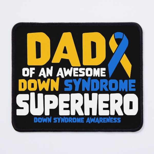 Item preview, Dad Of An Awesome Down Syndrome Super Hero Down syndrome Awareness designed and sold by EmilieWebeEW.