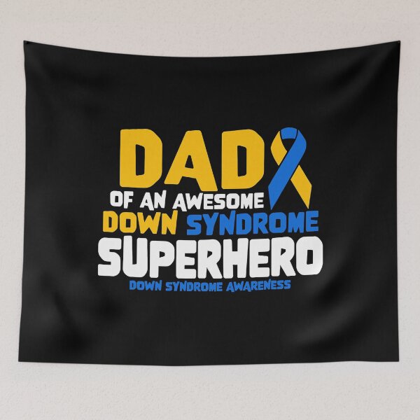 Item preview, Dad Of An Awesome Down Syndrome Super Hero Down syndrome Awareness designed and sold by EmilieWebeEW.