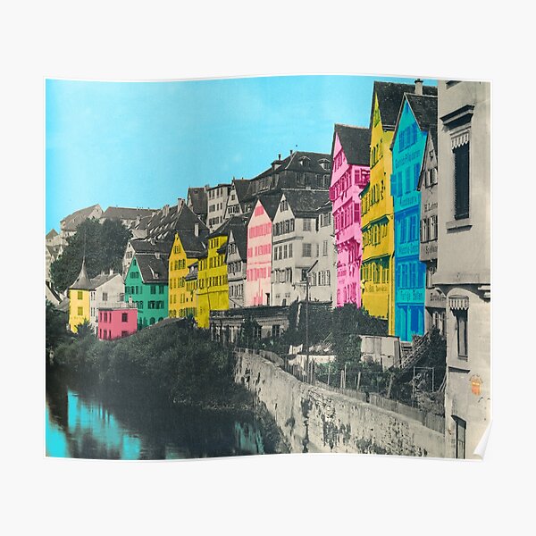 ARCHITECTURE - Old #tuebingen city Poster