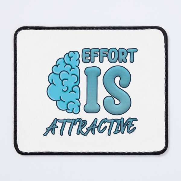 Item preview, Effort is Attractive designed and sold by lunacarter.