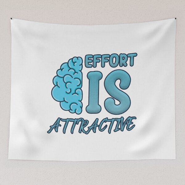 Item preview, Effort is Attractive designed and sold by lunacarter.