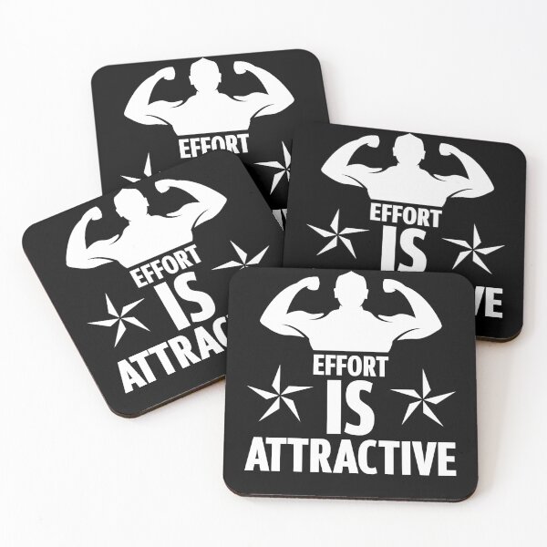 Item preview, Effort is Attractive designed and sold by lunacarter.