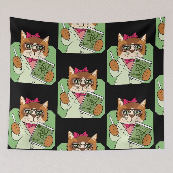 Item preview, This Girl Studies STEM Cute Cat  designed and sold by LanceBerr37121.
