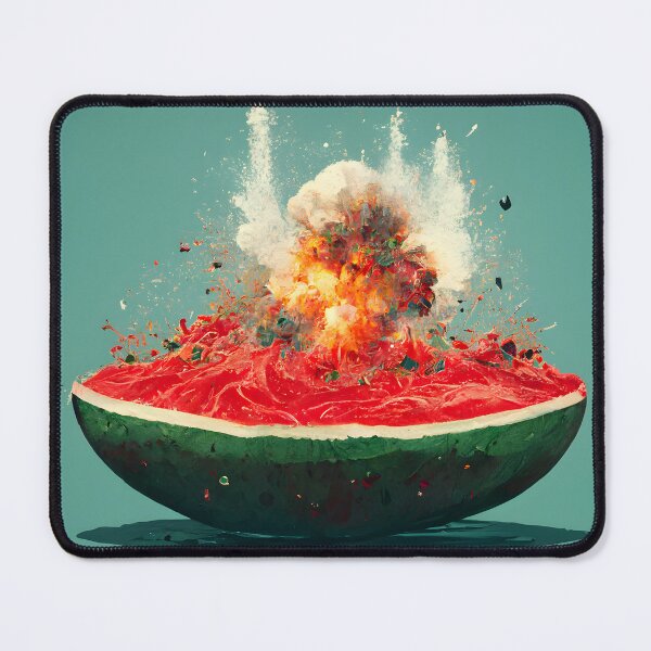 Item preview, Awesome Exploding Watermelon Fruit designed and sold by MythicPrompts.