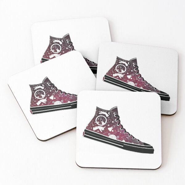 Item preview, Space Converse Illustration red designed and sold by MickeyEdwards.
