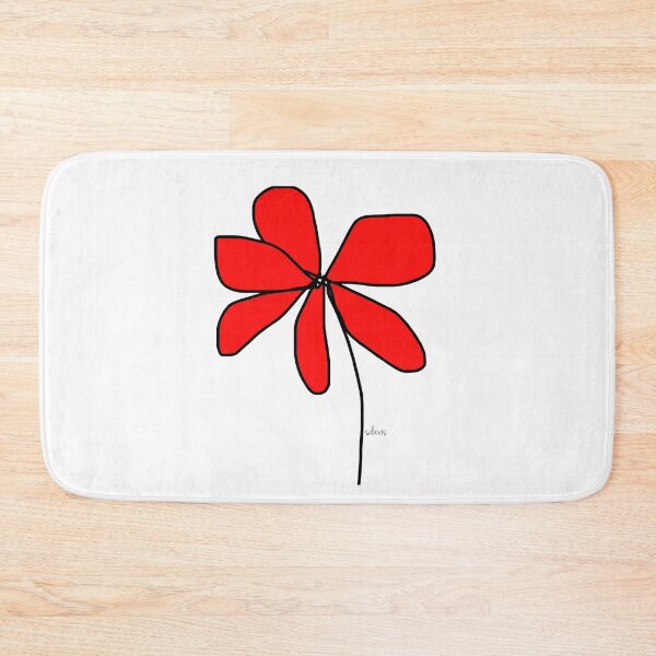 Item preview, Flower Red Sketch 72722 designed and sold by mandalafractal.