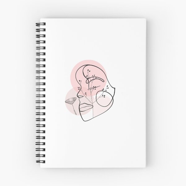 Item preview, Abstract Line Arts Pink Face 1 designed and sold by leftyconceptops.