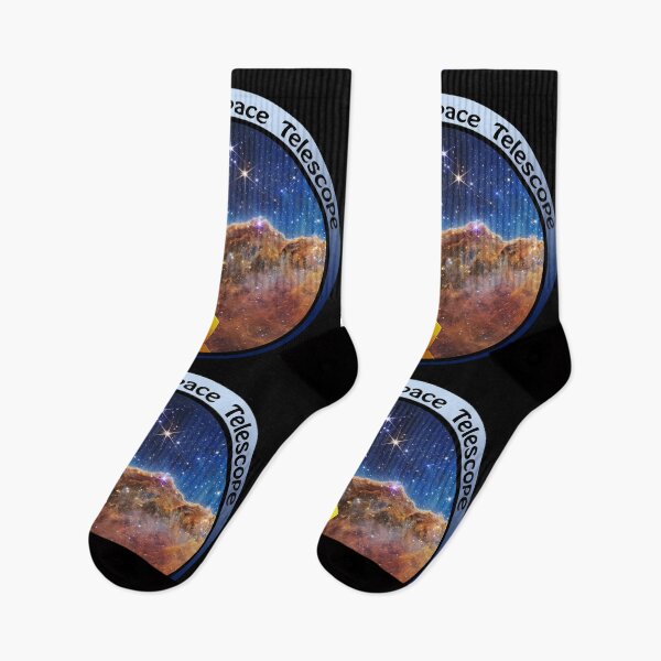 Item preview, JWST James Webb Telescope - Cosmic Cliffs, silvery blue designed and sold by Kestrelle.