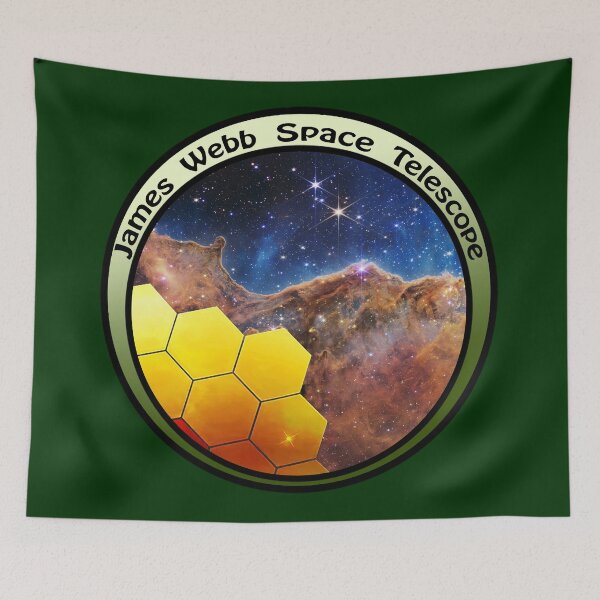 Item preview,  JWST James Webb Telescope - Cosmic Cliffs, greenish gold designed and sold by Kestrelle.