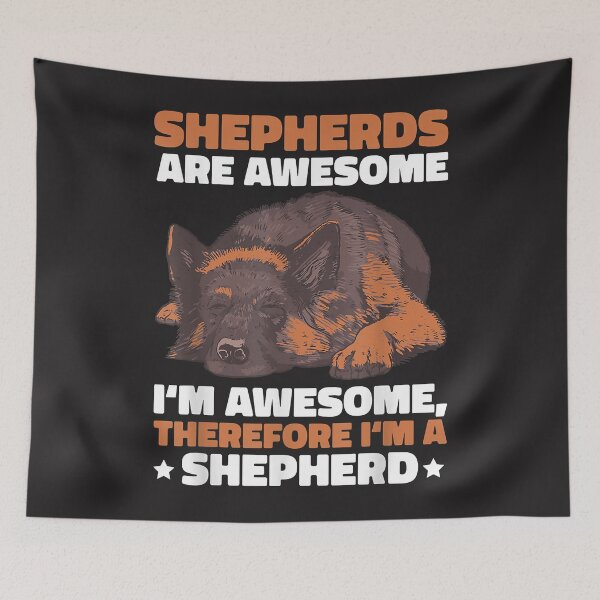 Item preview, Shepherds are Awesome with a Dog  designed and sold by CANNONTORRENCE.