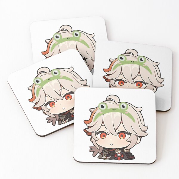Item preview, Kazuha Kaedehara with frog headband  designed and sold by Mo Chu.