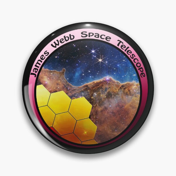 Item preview, JWST James Webb Telescope - Cosmic Cliffs, redish designed and sold by Kestrelle.