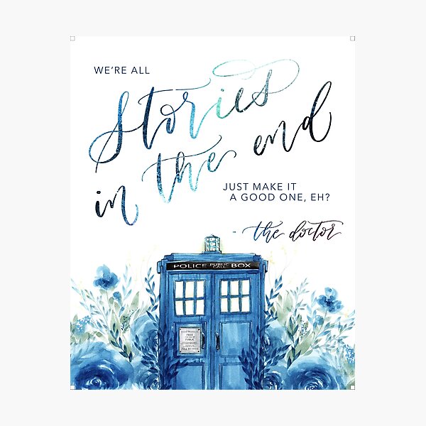 Stories in the End Photographic Print