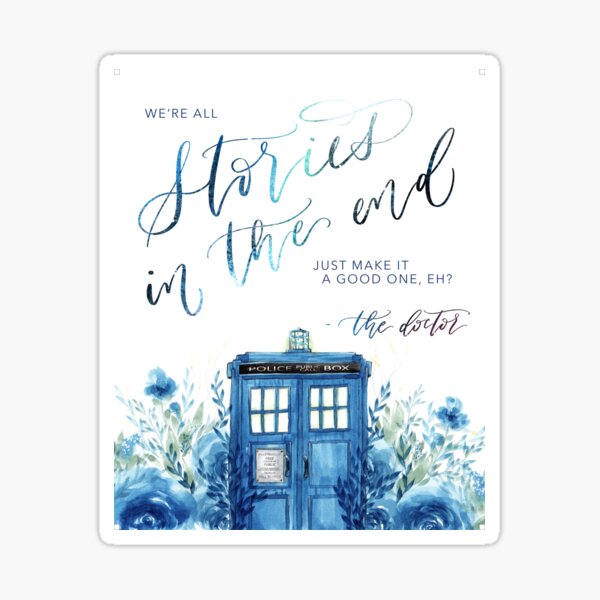 Stories in the End Sticker