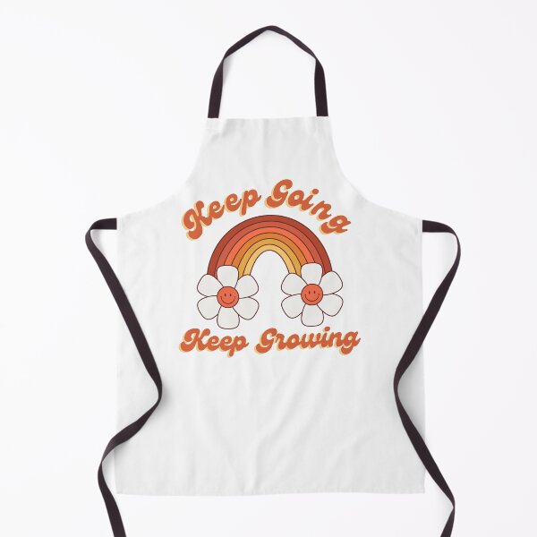 Item preview, Keep Going Keep Growing. Retro Typography Motivational and Inspirational Quote designed and sold by That Cheeky Tee.