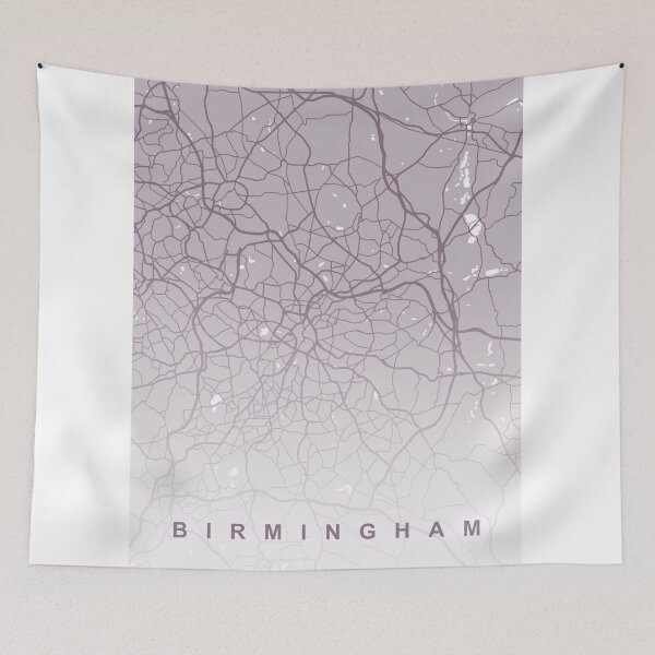 Item preview, Birmingham Map Art designed and sold by artymaps.