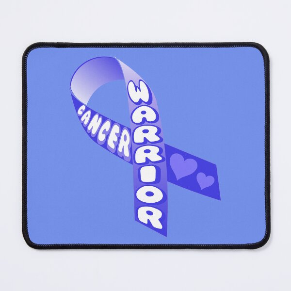 Item preview, Cancer WARRIOR Blue Ribbon designed and sold by everything4eva.