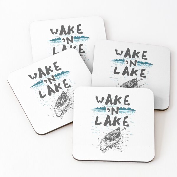 Item preview, Wake And Lake Funny Camping Camper RV Gift designed and sold by BennetJaco.