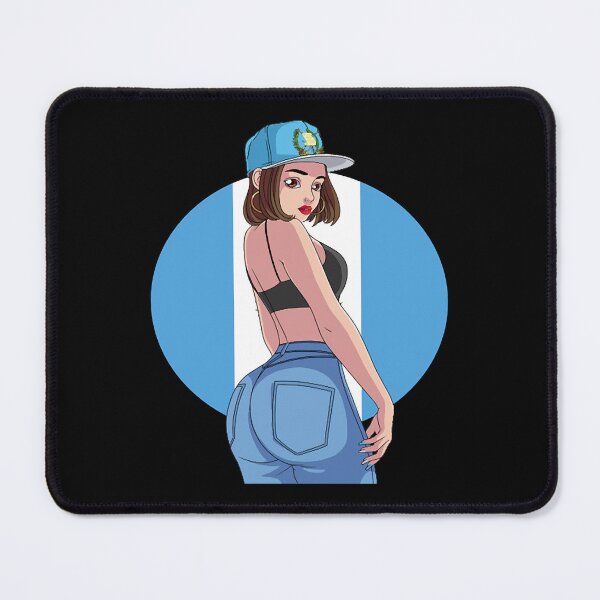 Item preview, Chapina Latina Girl Guatemala Flag Pride  designed and sold by JenniferH80146.