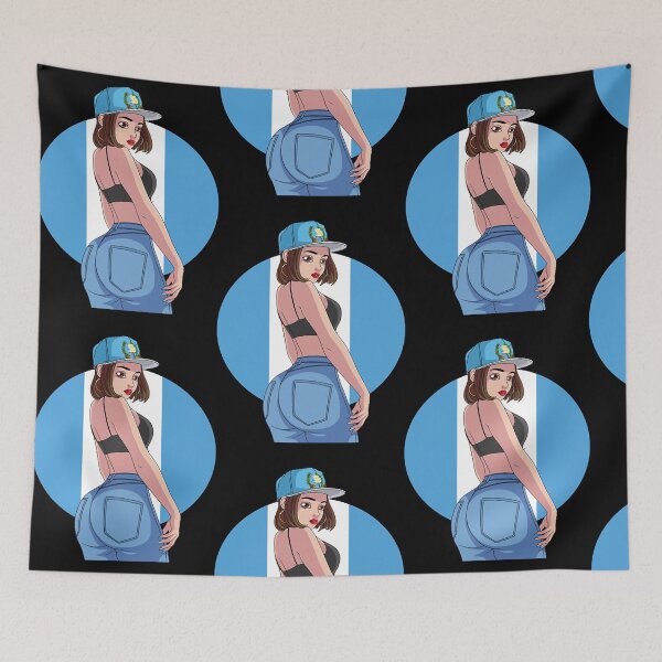 Item preview, Chapina Latina Girl Guatemala Flag Pride  designed and sold by JenniferH80146.