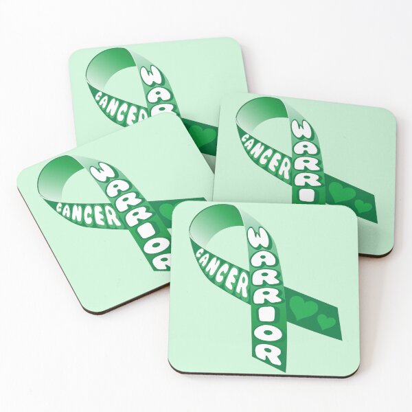 Item preview, Cancer WARRIOR Green Ribbon designed and sold by everything4eva.
