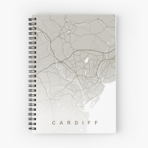 Item preview, Cardiff Map Art designed and sold by artymaps.