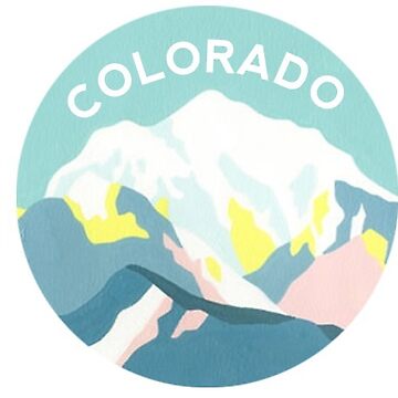 Artwork thumbnail, Colorado Mountain Circle by baileymincer